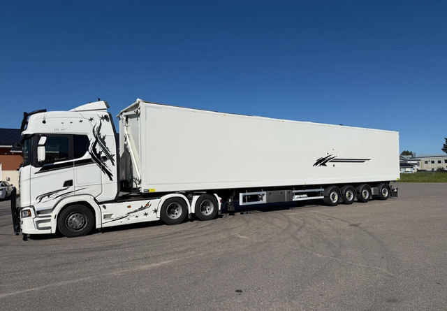 Toplift17m 112m3 Sivukippi - Kipper Auflieger: das Bild 2 Toplift17m 112m3 Sivukippi - Kipper Auflieger: das Bild 2