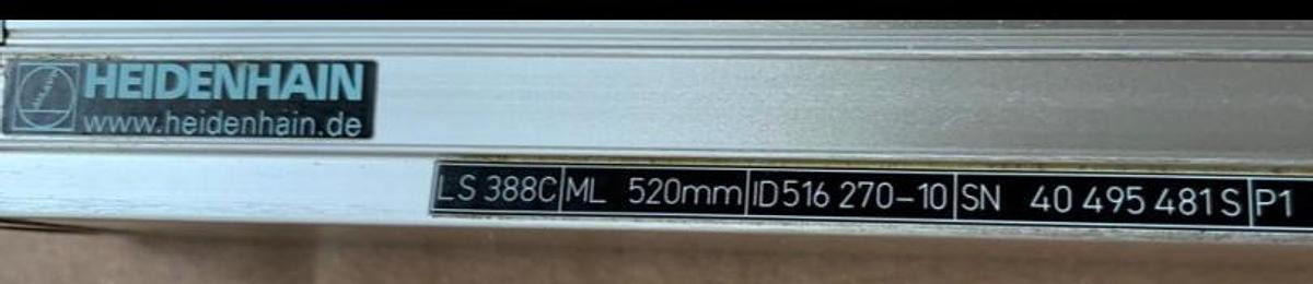 Längenmaßstab HEIDENHAIN - Metalldrehmaschine: das Bild 2 Längenmaßstab HEIDENHAIN - Metalldrehmaschine: das Bild 2