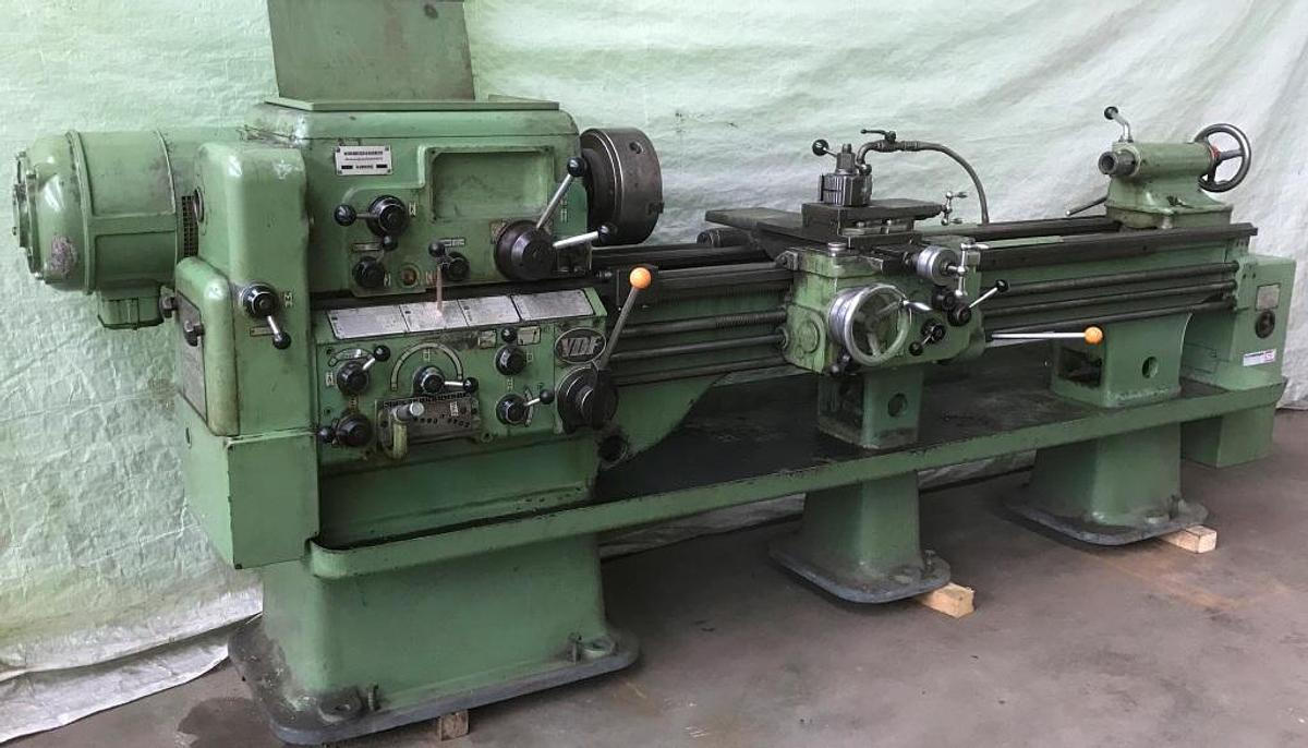 Leit- u. Zugspindeldrehmaschine VDF-HEIDENREICH & HARBECK - Metalldrehmaschine: das Bild 4 Leit- u. Zugspindeldrehmaschine VDF-HEIDENREICH & HARBECK - Metalldrehmaschine: das Bild 4