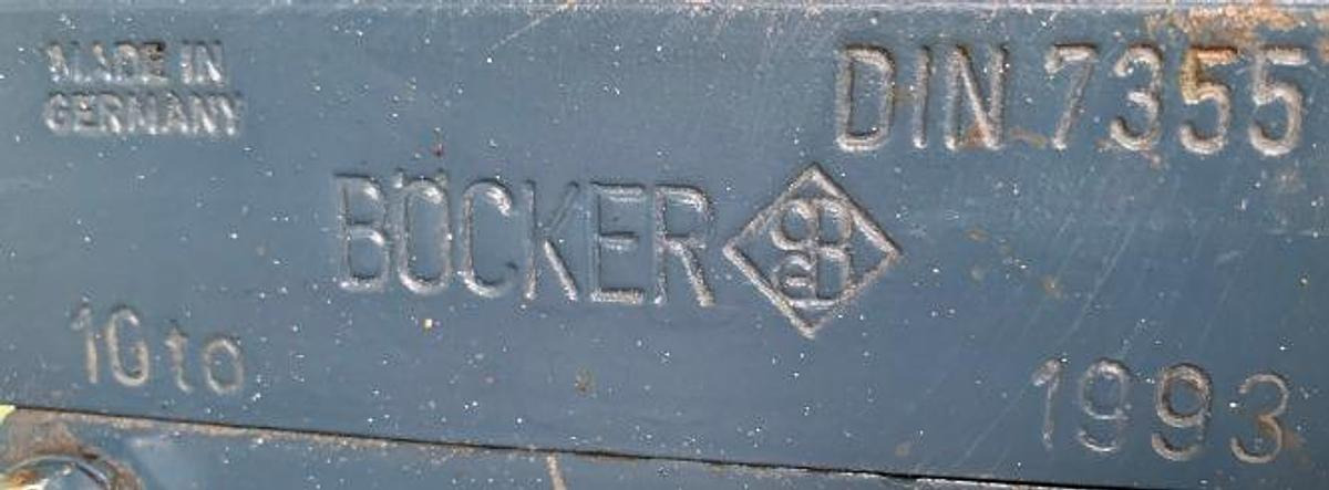 Stockwinde BÖCKER - Lagertechnik: das Bild 2 Stockwinde BÖCKER - Lagertechnik: das Bild 2
