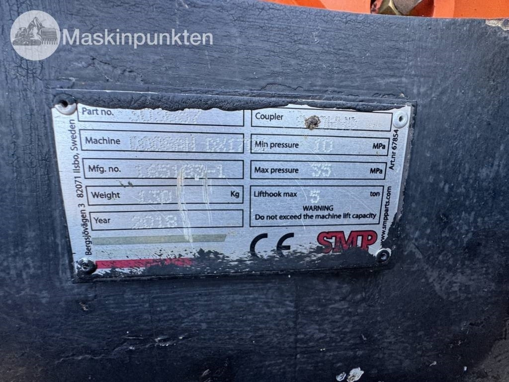 Mobilbagger Doosan DX 170 W-5 + Tippvagn + Redskap: das Bild 40