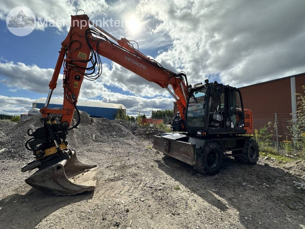 Hitachi ZX 140 W-5B - Mobilbagger: das Bild 1 Hitachi ZX 140 W-5B - Mobilbagger: das Bild 1