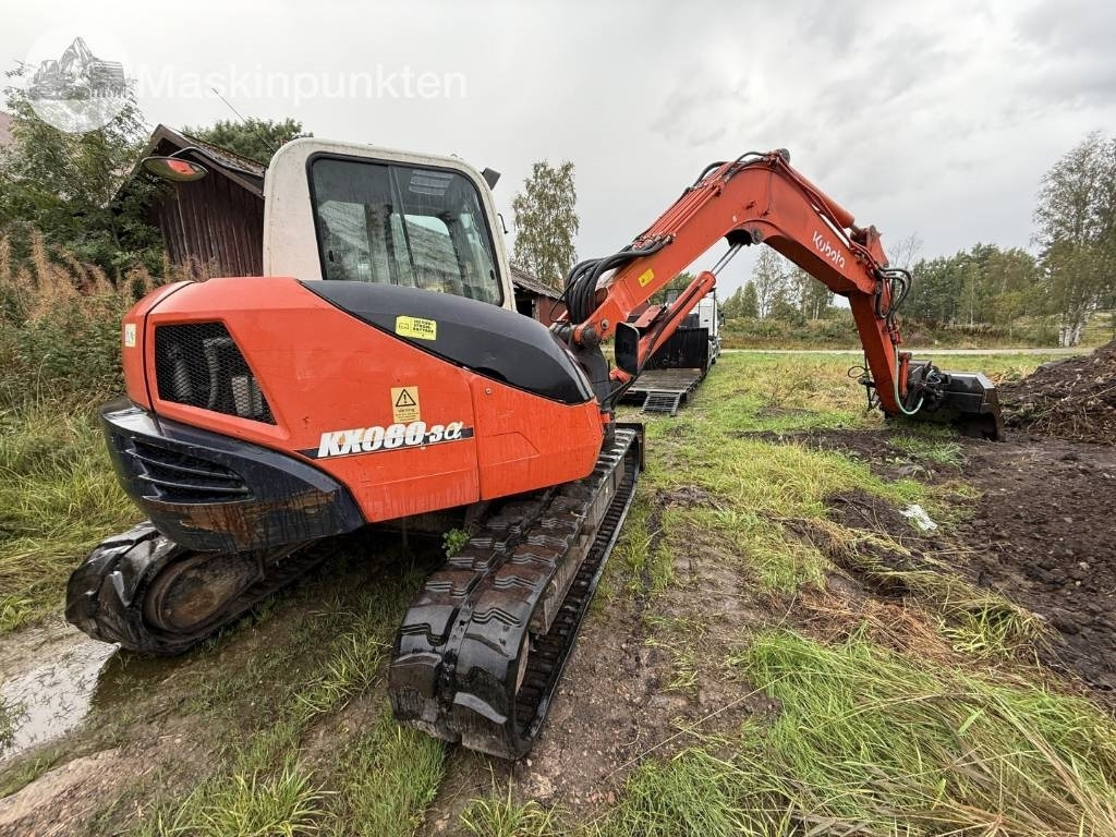 Kubota KX 080-3 A - Minibagger: das Bild 4 Kubota KX 080-3 A - Minibagger: das Bild 4