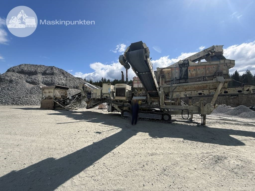 Metso LT 1100 + Bandmatare - Mobile Brechanlage: das Bild 1 Metso LT 1100 + Bandmatare - Mobile Brechanlage: das Bild 1