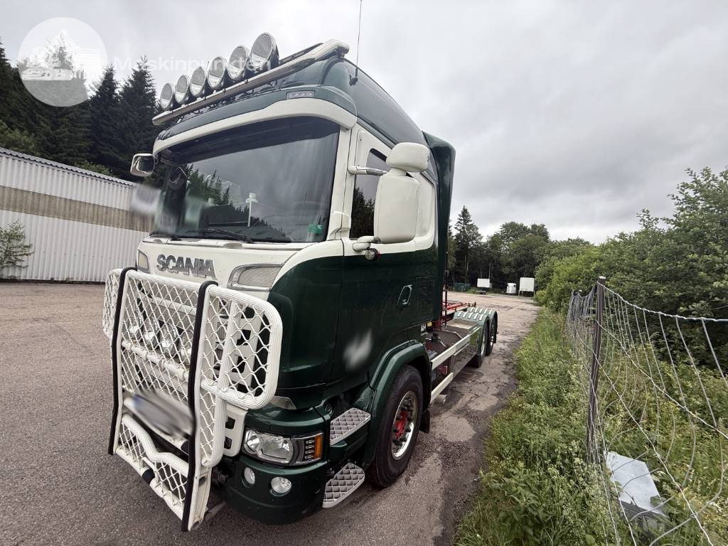 Scania R 520 LB - Abrollkipper: das Bild 1 Scania R 520 LB - Abrollkipper: das Bild 1