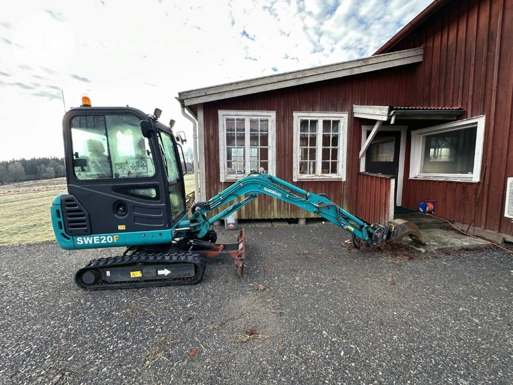 Sunward SWE 20 F med släp! - Minibagger: das Bild 1 Sunward SWE 20 F med släp! - Minibagger: das Bild 1