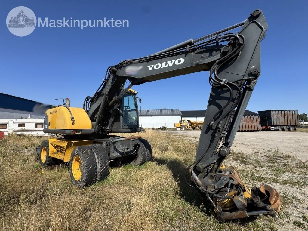 Volvo EW 140 B - Mobilbagger: das Bild 4 Volvo EW 140 B - Mobilbagger: das Bild 4