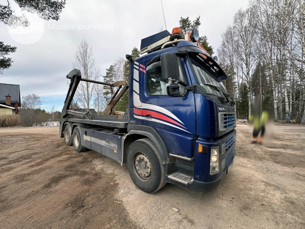 Volvo FM 12 420 LAXO Liftdumper + lastväxlare + flak - Absetzkipper: das Bild 3 Volvo FM 12 420 LAXO Liftdumper + lastväxlare + flak - Absetzkipper: das Bild 3