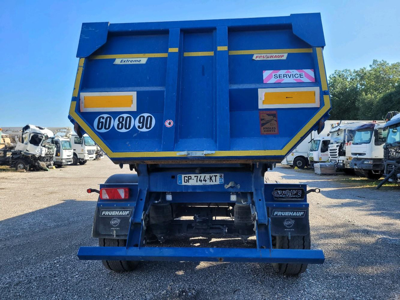 FRUEHAUF BENNE TP FST4FC - Kipper Auflieger: das Bild 5 FRUEHAUF BENNE TP FST4FC - Kipper Auflieger: das Bild 5