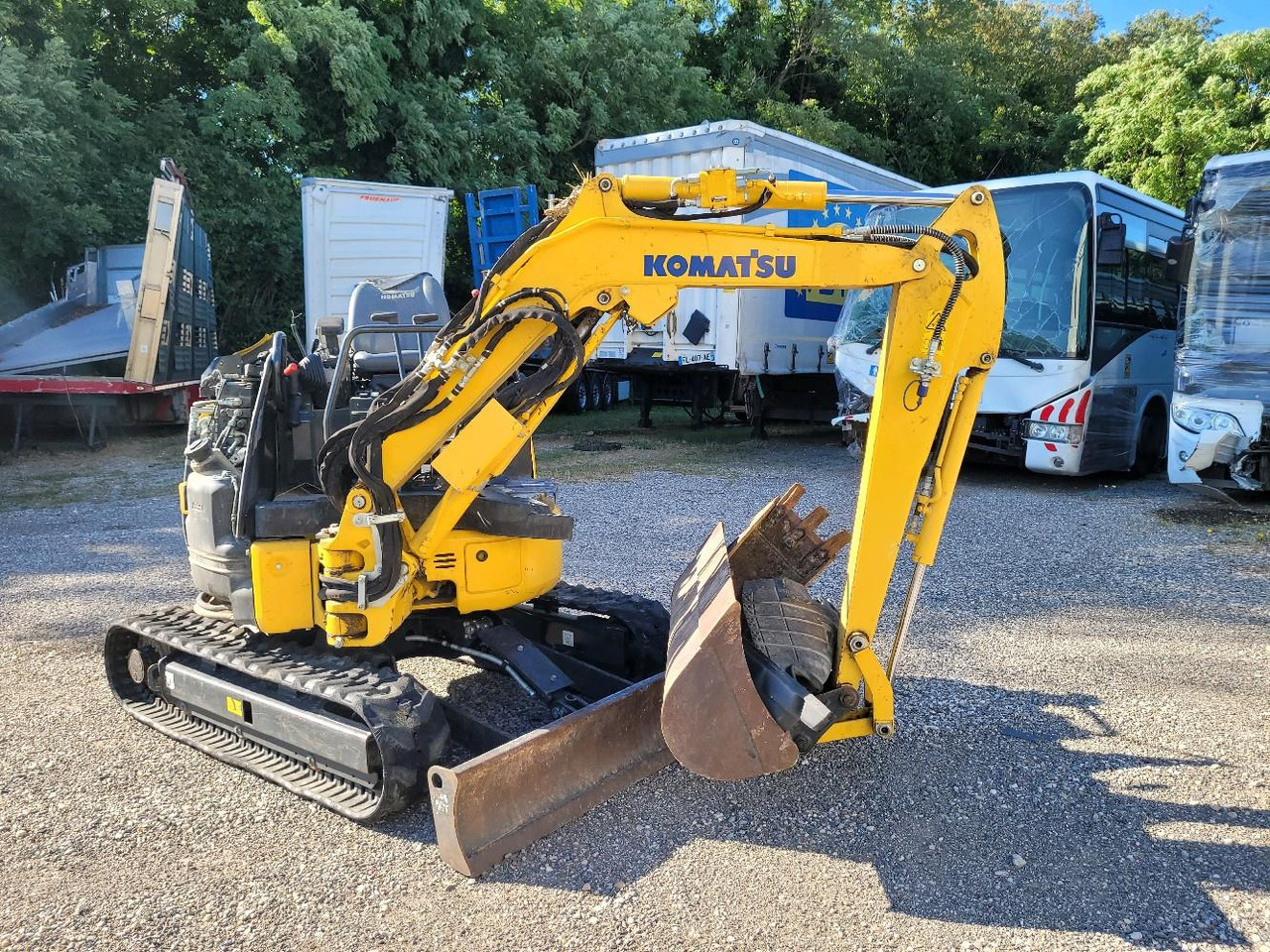 KOMATSU MINI PELLE FC 24 MR-5 - Minibagger: das Bild 1 KOMATSU MINI PELLE FC 24 MR-5 - Minibagger: das Bild 1