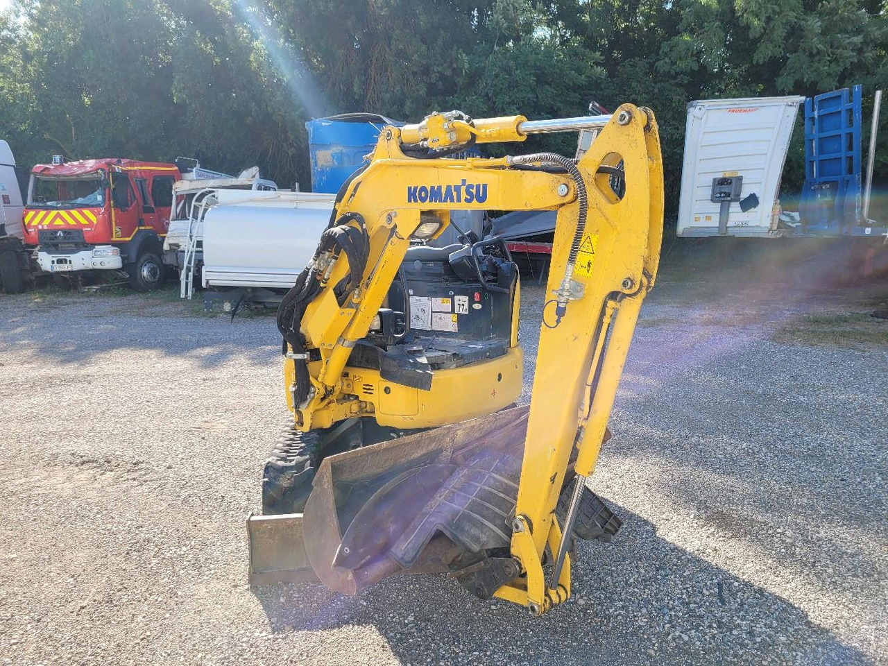 KOMATSU MINI PELLE FC 24 MR-5 - Minibagger: das Bild 2 KOMATSU MINI PELLE FC 24 MR-5 - Minibagger: das Bild 2