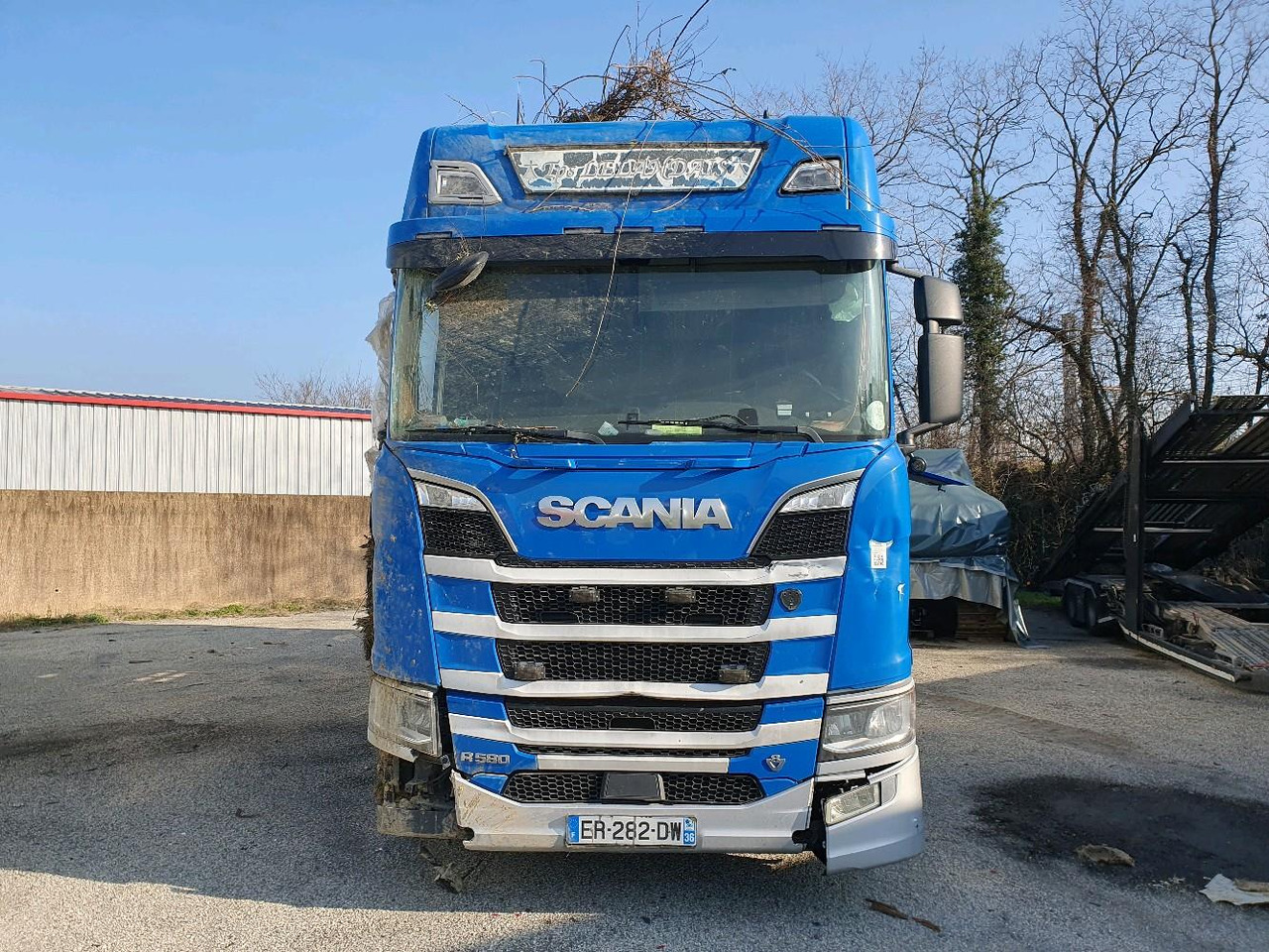 SCANIA R580 - Tiertransporter LKW: das Bild 2 SCANIA R580 - Tiertransporter LKW: das Bild 2