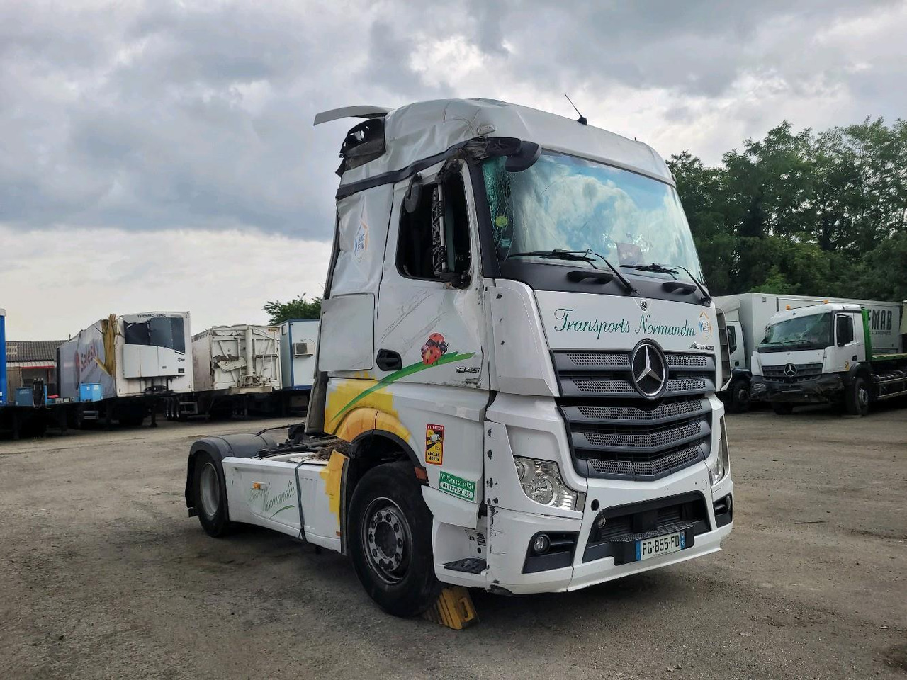 MERCEDES ACTROS 1845 - Sattelzugmaschine: das Bild 2 MERCEDES ACTROS 1845 - Sattelzugmaschine: das Bild 2