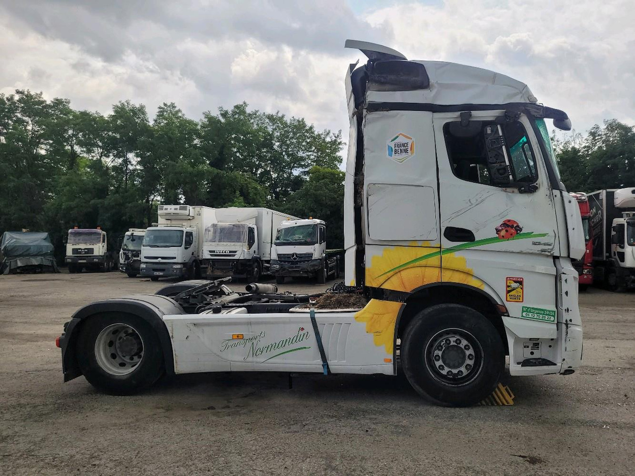 MERCEDES ACTROS 1845 - Sattelzugmaschine: das Bild 3 MERCEDES ACTROS 1845 - Sattelzugmaschine: das Bild 3