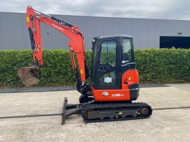 Kubota U 36-4 - Minibagger: das Bild 1 Kubota U 36-4 - Minibagger: das Bild 1