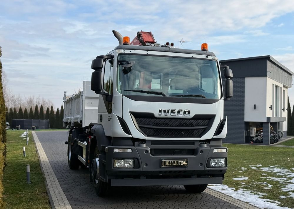Iveco STRALIS 330 / 4x2 / FASSI F135 / WYWROTKA - Kipper: das Bild 4 Iveco STRALIS 330 / 4x2 / FASSI F135 / WYWROTKA - Kipper: das Bild 4
