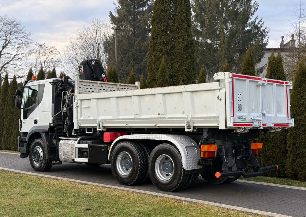 Kipper Iveco TRAKKER 450 6X4 PODWÓJNA HYDRO-BURTA HIAB 104: das Bild 6 Kipper Iveco TRAKKER 450 6X4 PODWÓJNA HYDRO-BURTA HIAB 104: das Bild 6