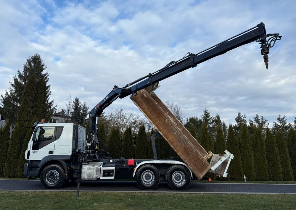 Kipper Iveco TRAKKER 450 6X4 PODWÓJNA HYDRO-BURTA HIAB 104: das Bild 14 Kipper Iveco TRAKKER 450 6X4 PODWÓJNA HYDRO-BURTA HIAB 104: das Bild 14