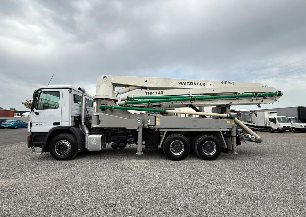 Mercedes-Benz ACTROS 2636 6X4 36 M WAITZINGER - Betonpumpe: das Bild 4 Mercedes-Benz ACTROS 2636 6X4 36 M WAITZINGER - Betonpumpe: das Bild 4