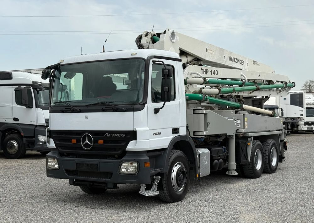 Mercedes-Benz ACTROS 2636 6X4 36 M WAITZINGER - Betonpumpe: das Bild 1 Mercedes-Benz ACTROS 2636 6X4 36 M WAITZINGER - Betonpumpe: das Bild 1