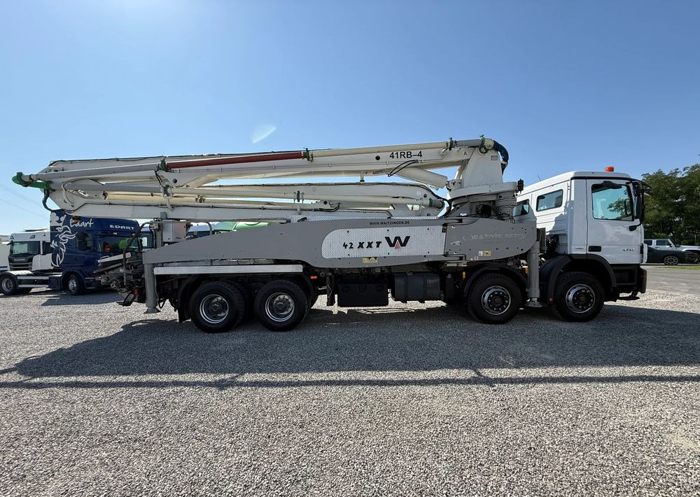 Mercedes-Benz ACTROS 4141 8X4 42 M GOTOWA DO PRACY - Betonpumpe: das Bild 4 Mercedes-Benz ACTROS 4141 8X4 42 M GOTOWA DO PRACY - Betonpumpe: das Bild 4