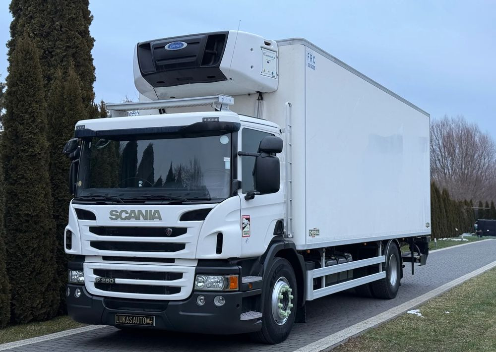 Scania P 280 CHEREAU CARRIER HAKÓWKA - Kühlkoffer LKW: das Bild 2 Scania P 280 CHEREAU CARRIER HAKÓWKA - Kühlkoffer LKW: das Bild 2
