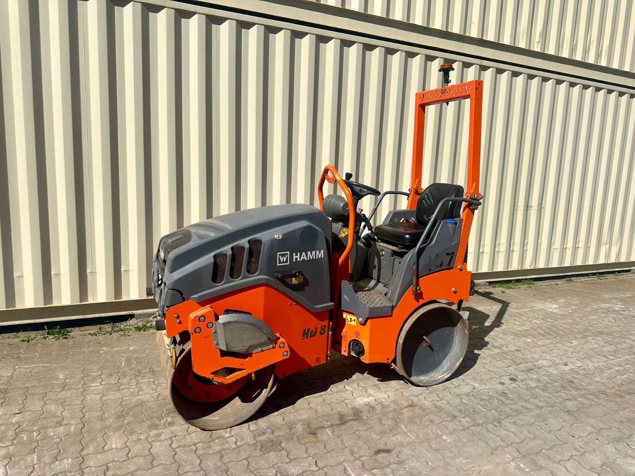 Hamm HD8VV / 2019 BJ / 512 H / 1.580 KG - Kleine Walze: das Bild 1 Hamm HD8VV / 2019 BJ / 512 H / 1.580 KG - Kleine Walze: das Bild 1