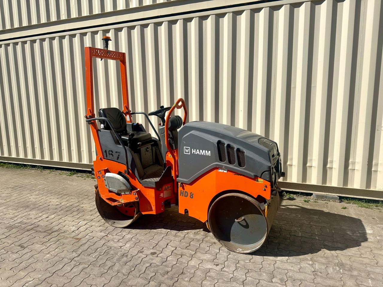 Hamm HD8VV / 2019 BJ / 512 H / 1.580 KG - Kleine Walze: das Bild 4 Hamm HD8VV / 2019 BJ / 512 H / 1.580 KG - Kleine Walze: das Bild 4
