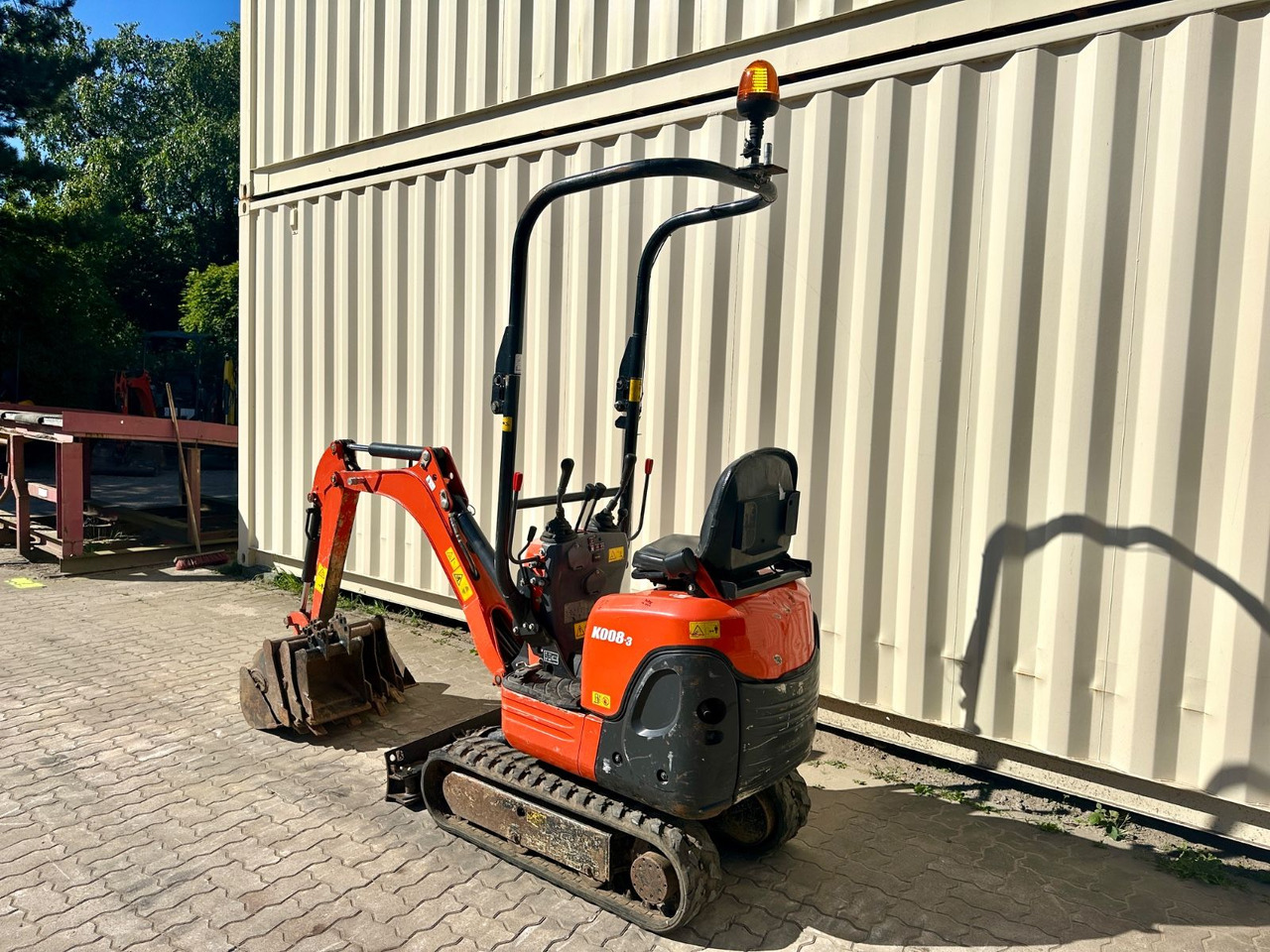 Kubota K008-3 / 2021 BJ / 725 H / 4 x Löffel - Minibagger: das Bild 3 Kubota K008-3 / 2021 BJ / 725 H / 4 x Löffel - Minibagger: das Bild 3