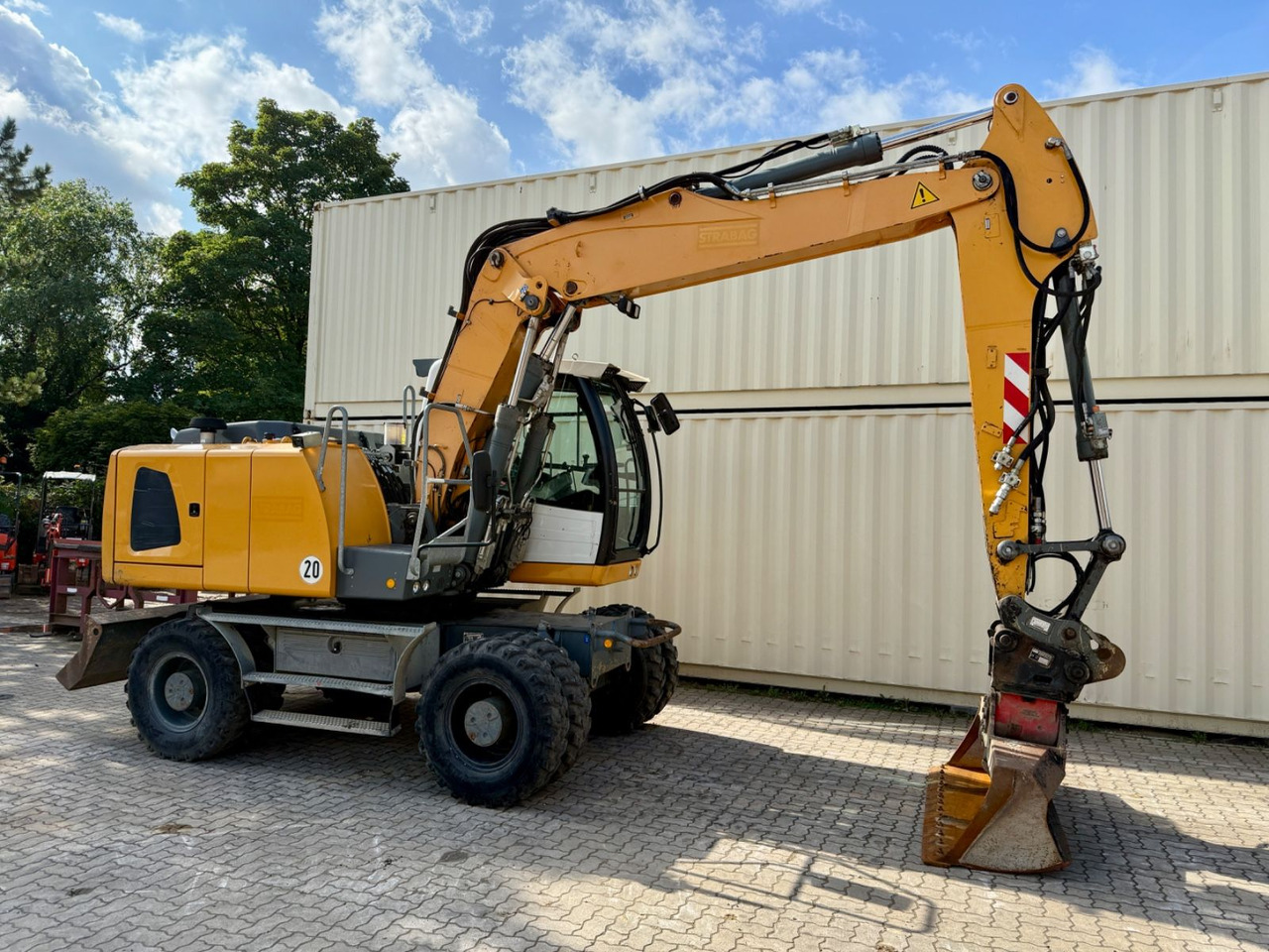 Liebherr A916 / Deutsche Maschine / Löffel + Greifer - Mobilbagger: das Bild 4 Liebherr A916 / Deutsche Maschine / Löffel + Greifer - Mobilbagger: das Bild 4