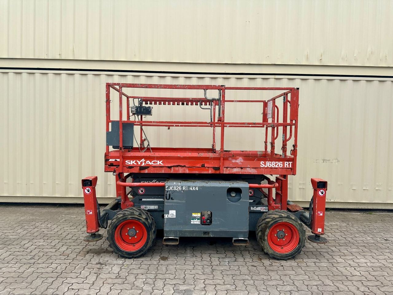 LKW mit Arbeitsbühne Skyjack SJ6826RT 4x4 Diesel, 9.9 Meter, 1.053 H: das Bild 8