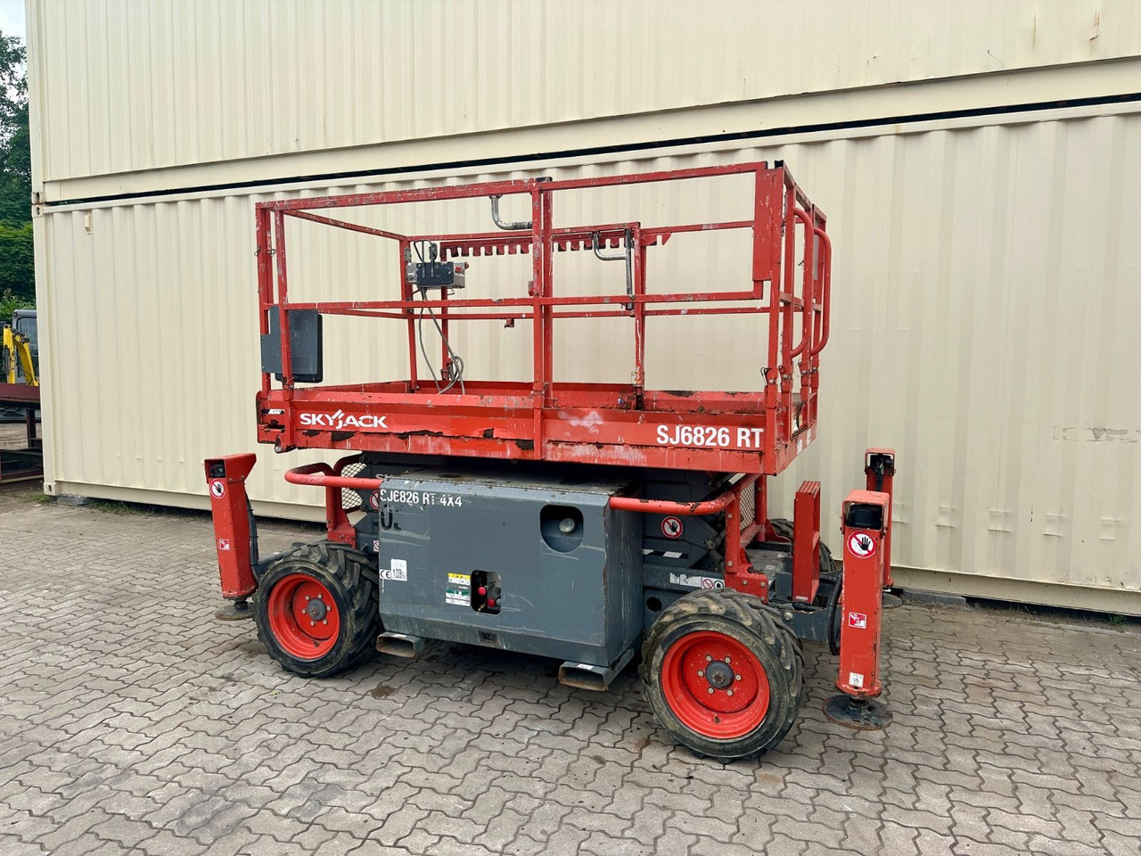 LKW mit Arbeitsbühne Skyjack SJ6826RT 4x4 Diesel, 9.9 Meter, 1.053 H: das Bild 9