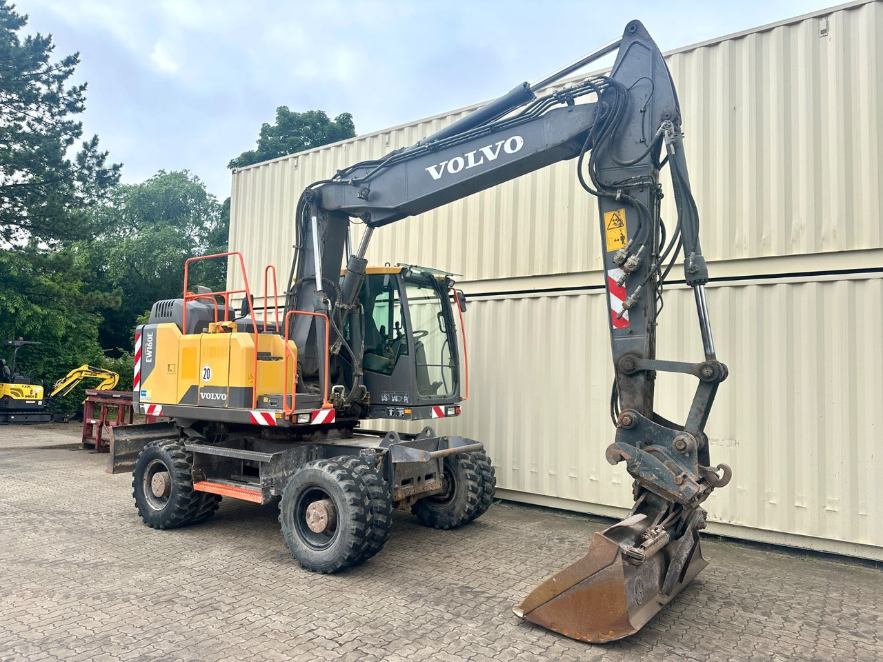 Volvo EW160E / 2016 BJ / Deutsche Maschine - Mobilbagger: das Bild 5 Volvo EW160E / 2016 BJ / Deutsche Maschine - Mobilbagger: das Bild 5