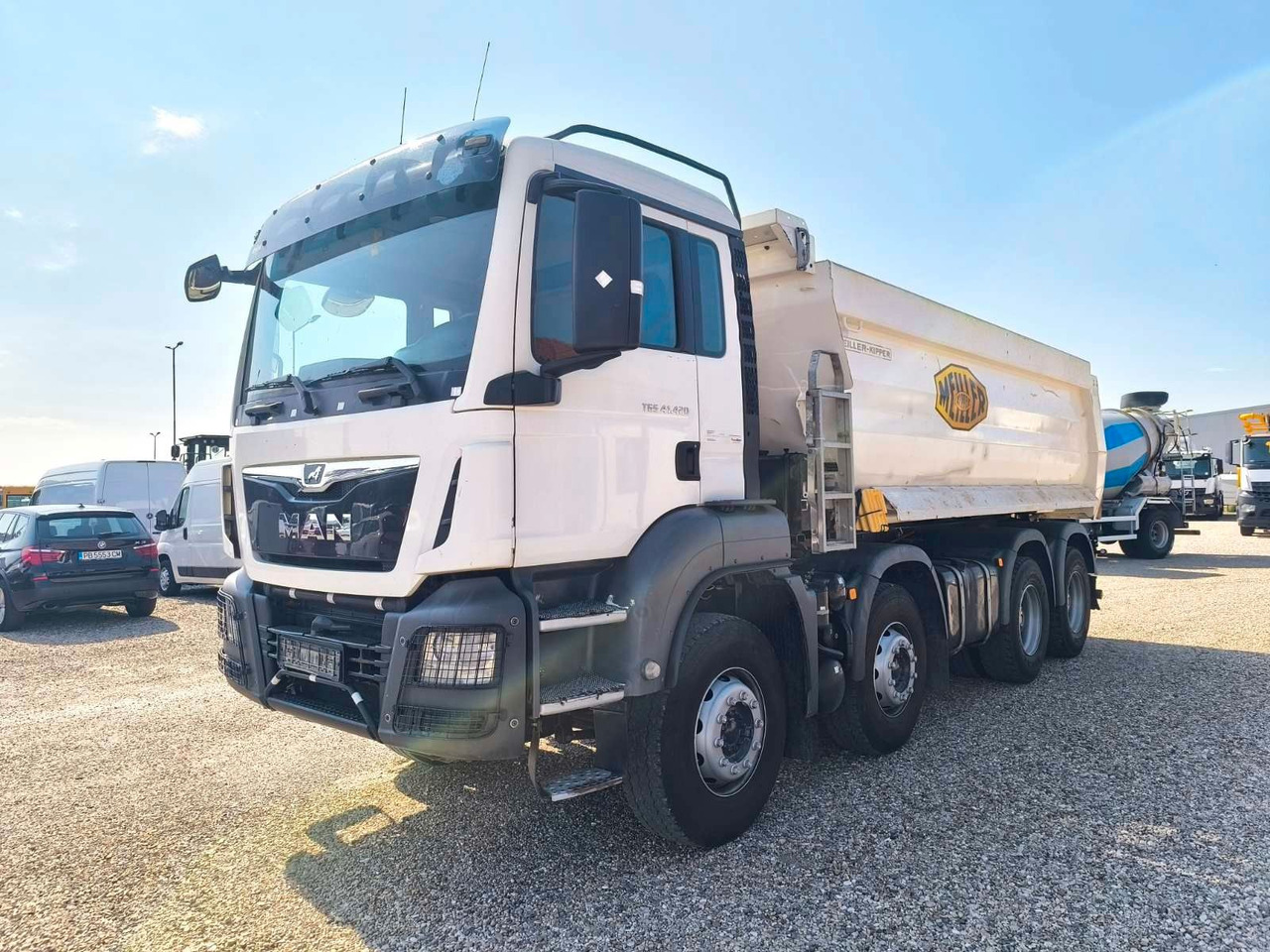 MAN TGS 41.420 MEILLER KIPPER - Absetzkipper: das Bild 3 MAN TGS 41.420 MEILLER KIPPER - Absetzkipper: das Bild 3