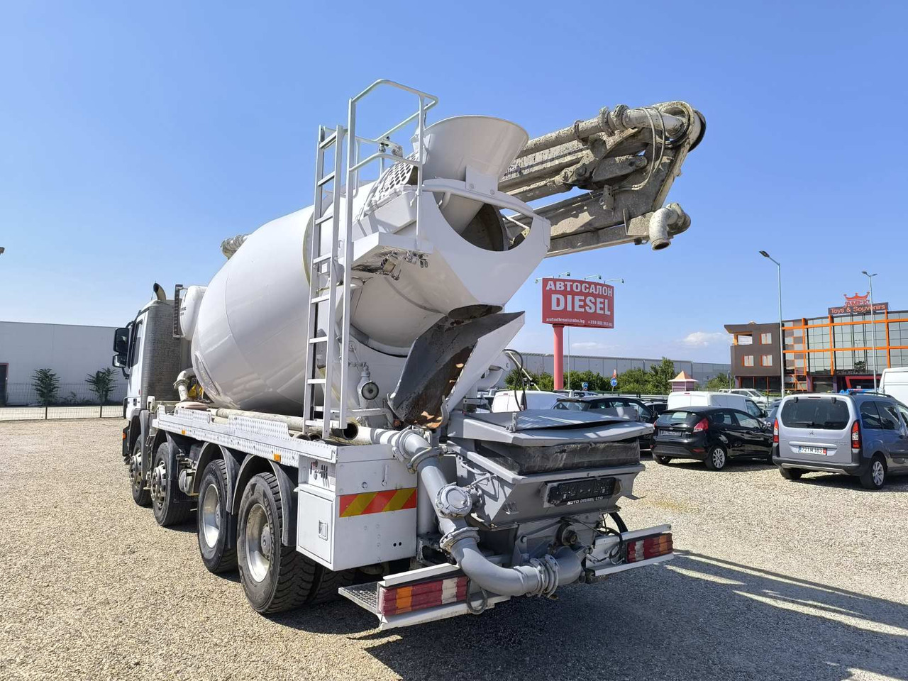 MERCEDES-BENZ ACTROS 3241 SCHWING FBP24 - Betonpumpe: das Bild 5 MERCEDES-BENZ ACTROS 3241 SCHWING FBP24 - Betonpumpe: das Bild 5