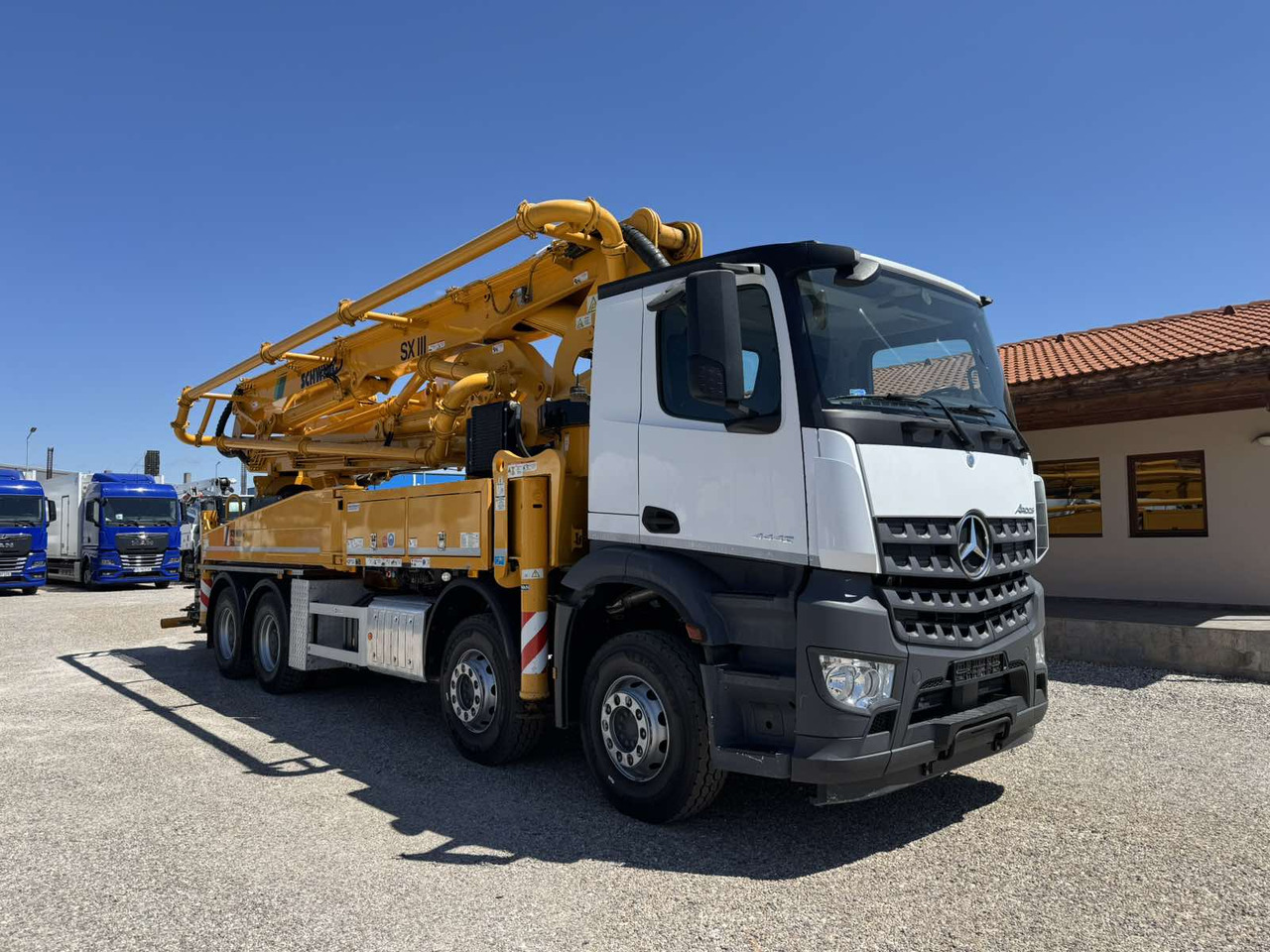 MERCEDES-BENZ AROCS 4442 SCHWING S43SX - Betonpumpe: das Bild 1 MERCEDES-BENZ AROCS 4442 SCHWING S43SX - Betonpumpe: das Bild 1