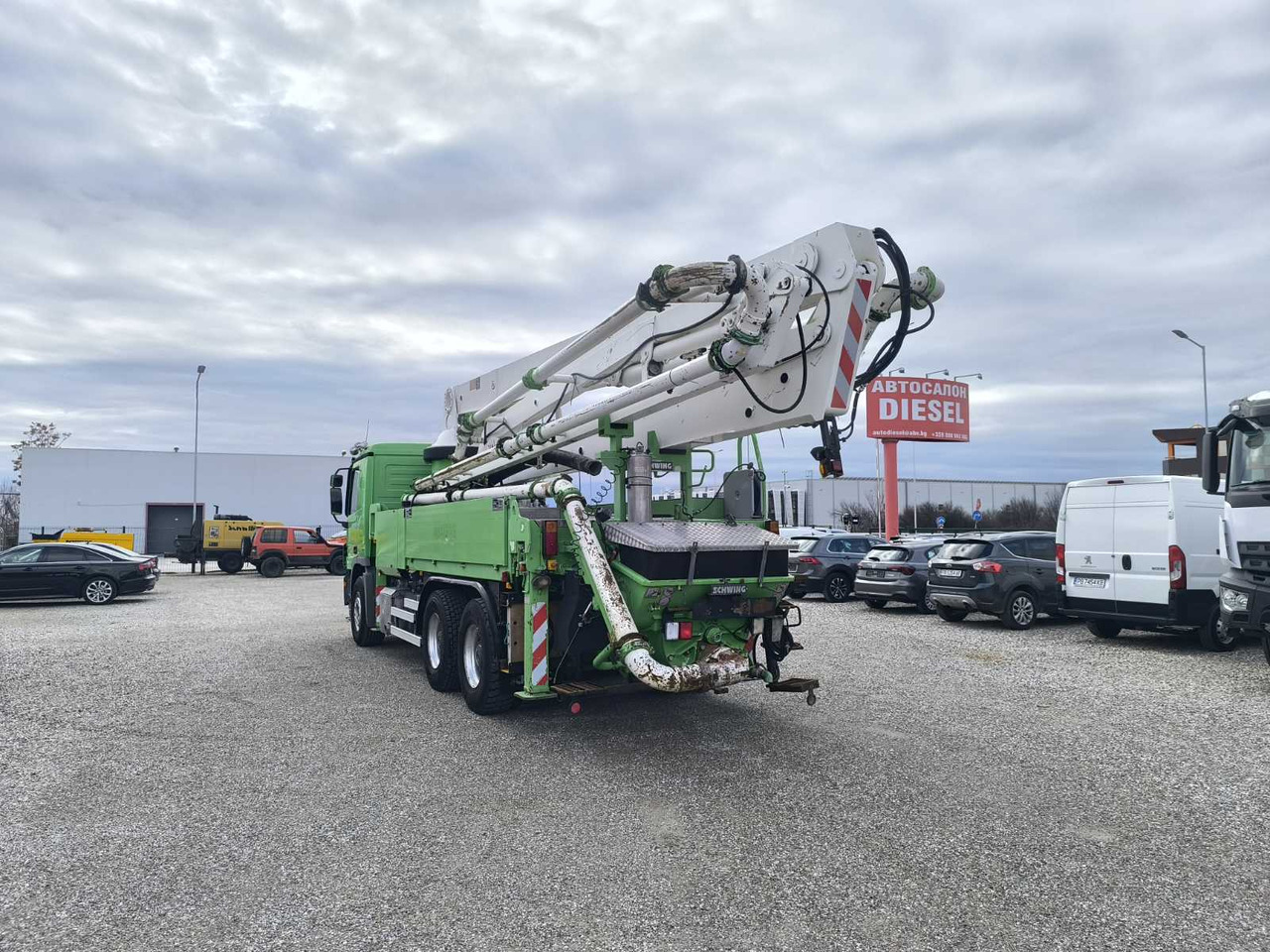 Mercedes-Benz ACTROS 2641 Schwing S34 X-P - Betonpumpe: das Bild 5 Mercedes-Benz ACTROS 2641 Schwing S34 X-P - Betonpumpe: das Bild 5
