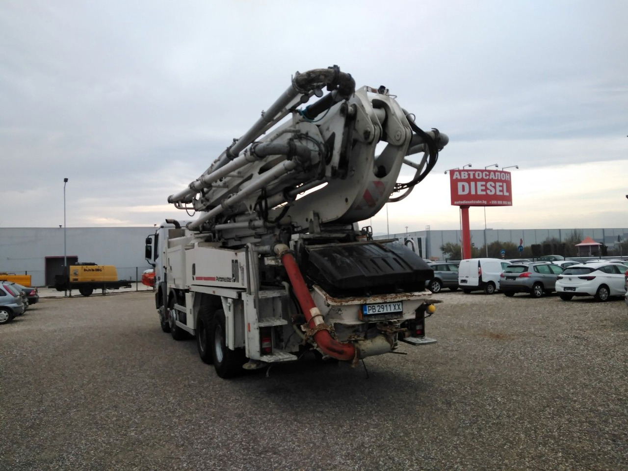 Mercedes-Benz ACTROS 4144 PUTZMEISTER M42 - Betonpumpe: das Bild 5 Mercedes-Benz ACTROS 4144 PUTZMEISTER M42 - Betonpumpe: das Bild 5