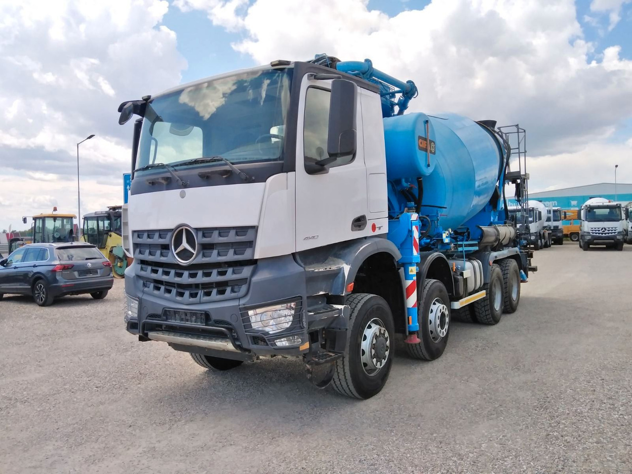Mercedes-Benz AROCS 4140 CIFA MAGNUM MK28.4L 8X6 - Fahrmischerbetonpumpe: das Bild 3 Mercedes-Benz AROCS 4140 CIFA MAGNUM MK28.4L 8X6 - Fahrmischerbetonpumpe: das Bild 3