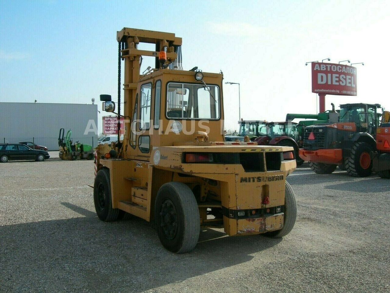 Mitsubishi FD 135 - Dieselstapler: das Bild 5 Mitsubishi FD 135 - Dieselstapler: das Bild 5