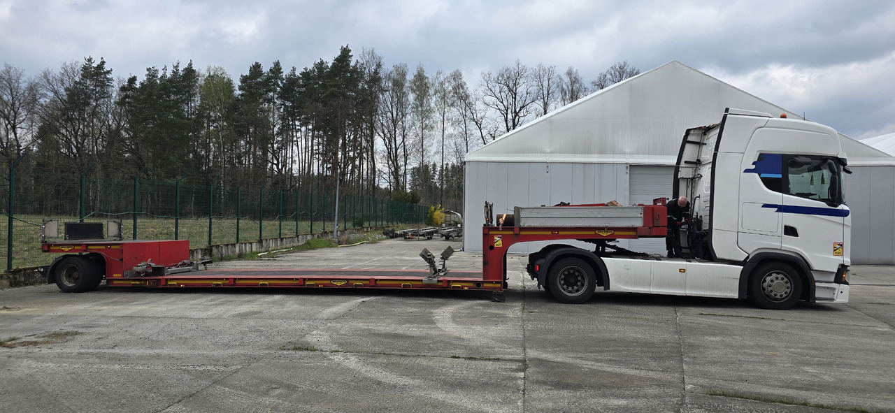 BROSHUIS 1ADU '2008 extended and torsion axle - Tieflader Auflieger: das Bild 3 BROSHUIS 1ADU '2008 extended and torsion axle - Tieflader Auflieger: das Bild 3