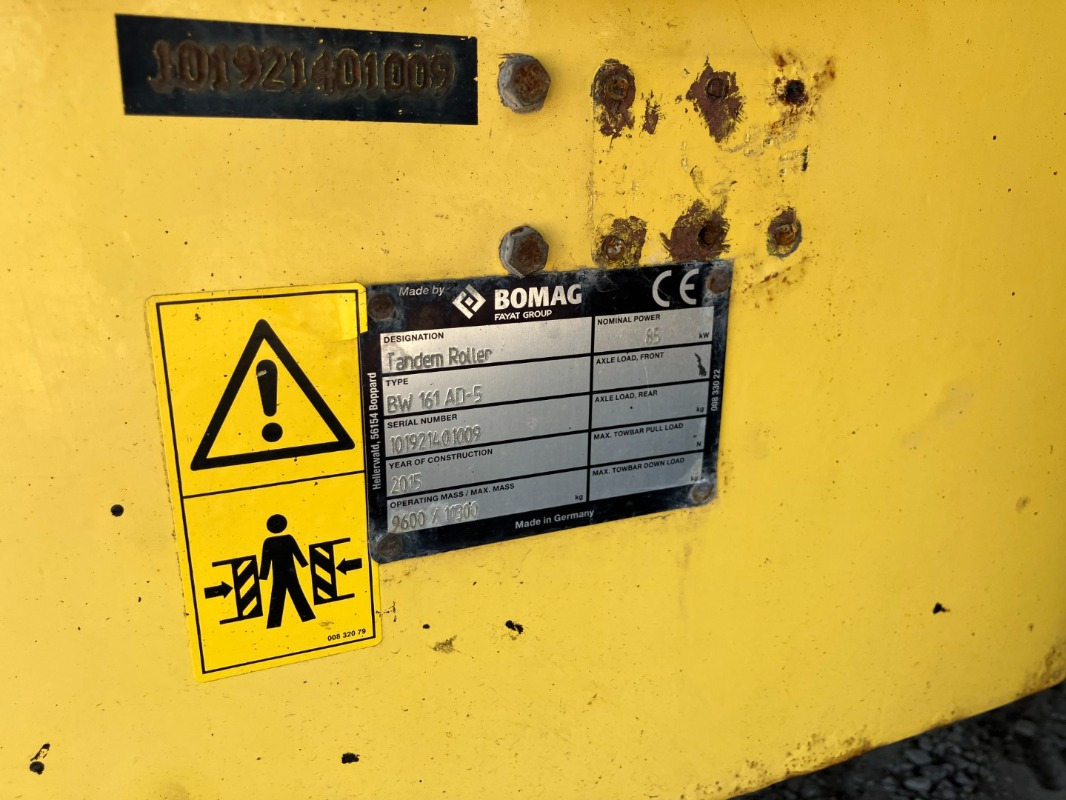 BOMAG DE BW 161 AD-5 Stage IIIb/Tier 4i - Straßenwalze: das Bild 2 BOMAG DE BW 161 AD-5 Stage IIIb/Tier 4i - Straßenwalze: das Bild 2