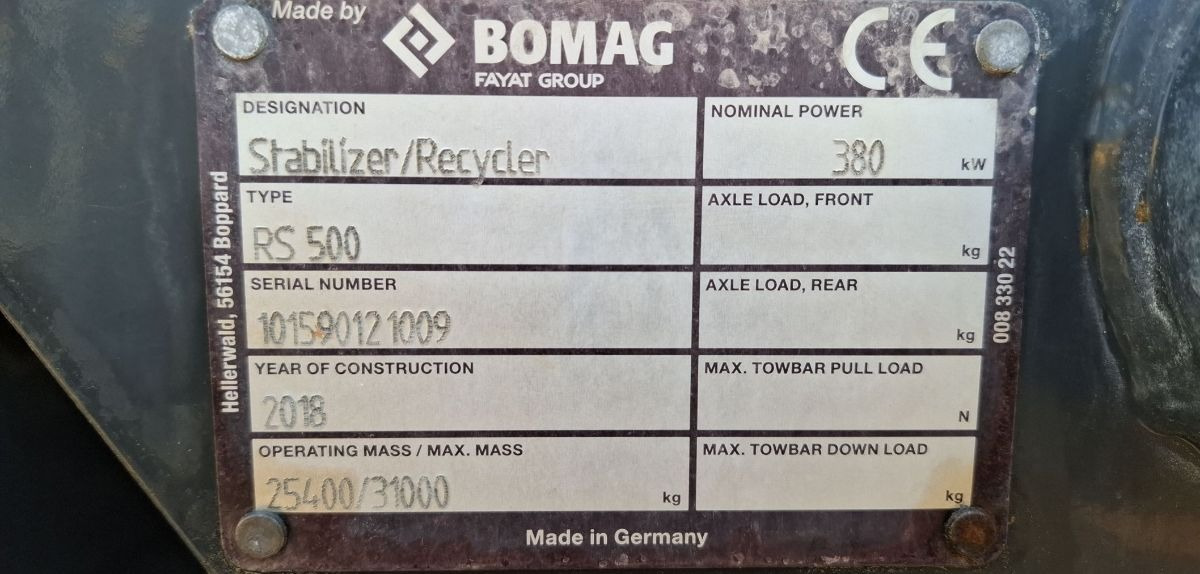 BOMAG DE RS 500 Stage IV/Tier 4f - Asphalttechnik: das Bild 2 BOMAG DE RS 500 Stage IV/Tier 4f - Asphalttechnik: das Bild 2