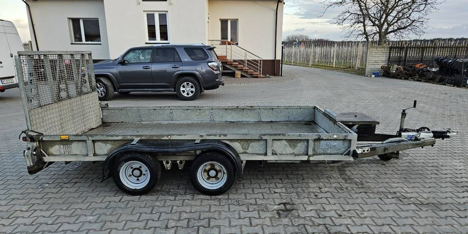 Przyczepa laweta Ifor Williams GP126 3500 kg - Baumaschinenanhänger: das Bild 1 Przyczepa laweta Ifor Williams GP126 3500 kg - Baumaschinenanhänger: das Bild 1