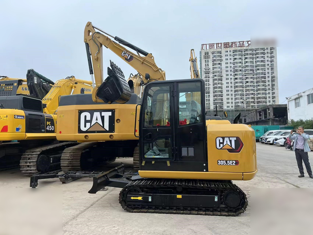 CATERPILLAR 305.5E2 - Minibagger: das Bild 1 CATERPILLAR 305.5E2 - Minibagger: das Bild 1