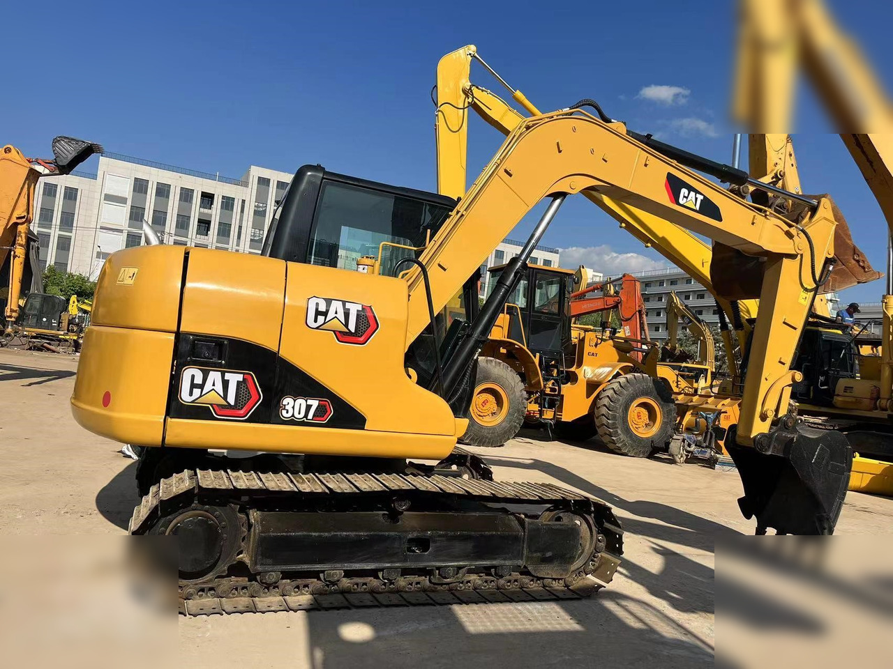 CATERPILLAR 307D - Kettenbagger: das Bild 2 CATERPILLAR 307D - Kettenbagger: das Bild 2