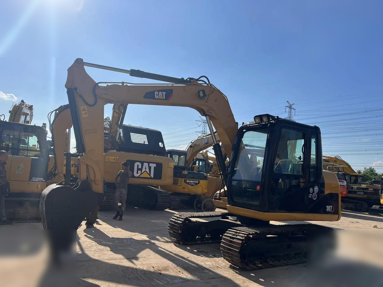 CATERPILLAR 307D - Kettenbagger: das Bild 4 CATERPILLAR 307D - Kettenbagger: das Bild 4