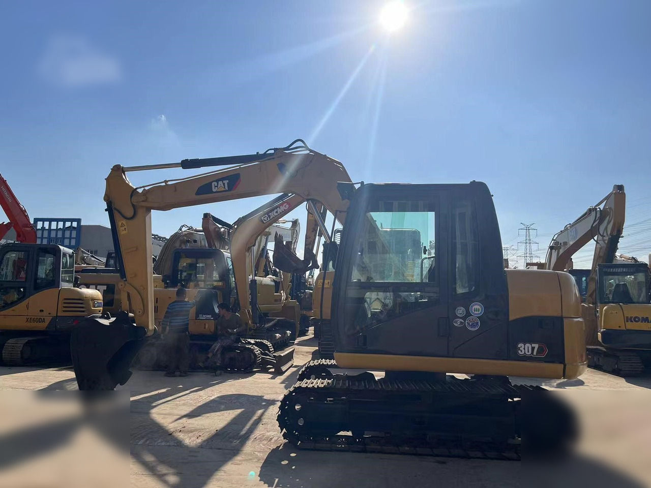 CATERPILLAR 307D - Kettenbagger: das Bild 1 CATERPILLAR 307D - Kettenbagger: das Bild 1