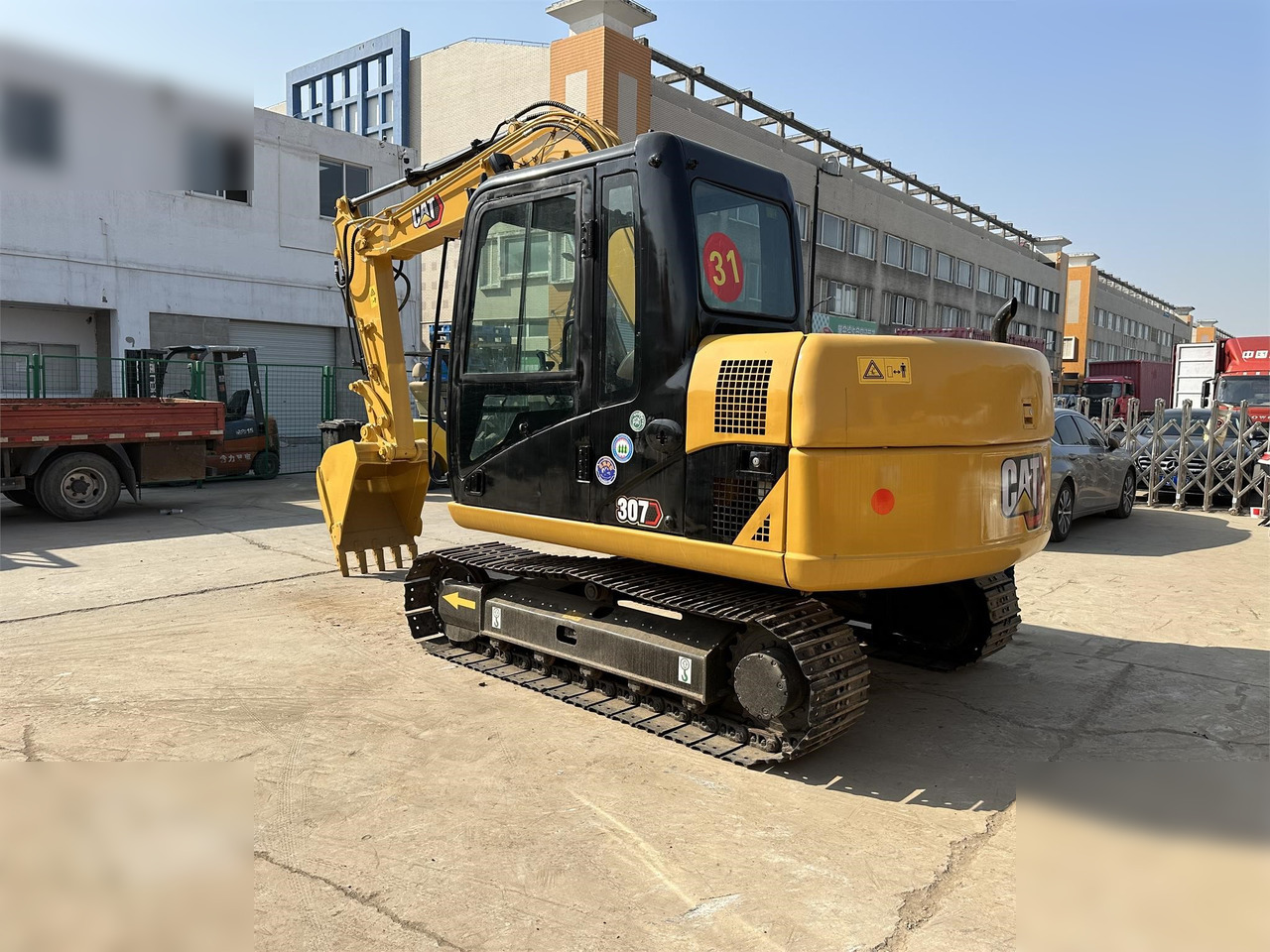 CATERPILLAR 307D - Kettenbagger: das Bild 2 CATERPILLAR 307D - Kettenbagger: das Bild 2