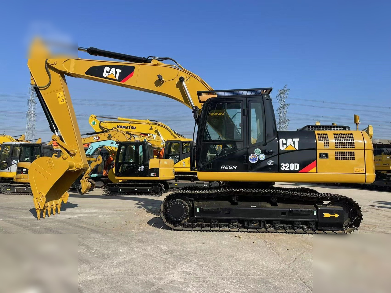 CATERPILLAR 320D - Kettenbagger: das Bild 1 CATERPILLAR 320D - Kettenbagger: das Bild 1